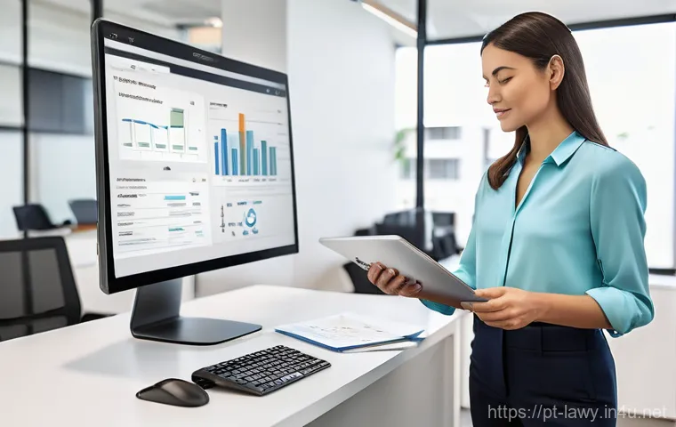 변호사와 데이터 분석 활용 사례 - **Prompt: The Predictive Power of Legal Analytics**
    "A brilliant, focused female lawyer, dressed...