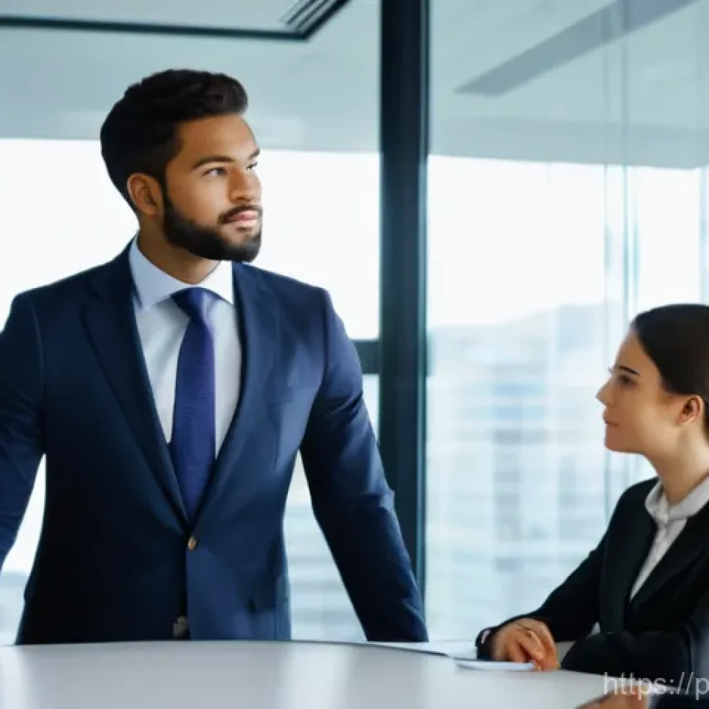 변호사 인터뷰 준비 방법 - **Prompt:** "A diverse group of modern legal professionals, including men and women of various ethni...
